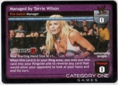 Managed by Torrie Wilson (SS2)